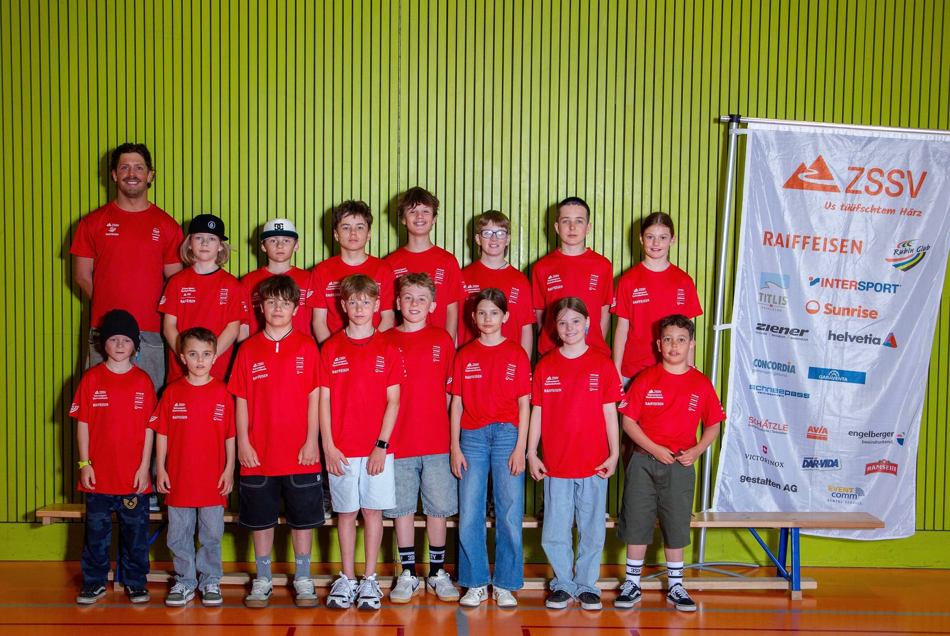 Snowboard Team Portrait